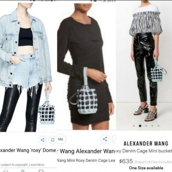 alexander wang mini bucket bag
